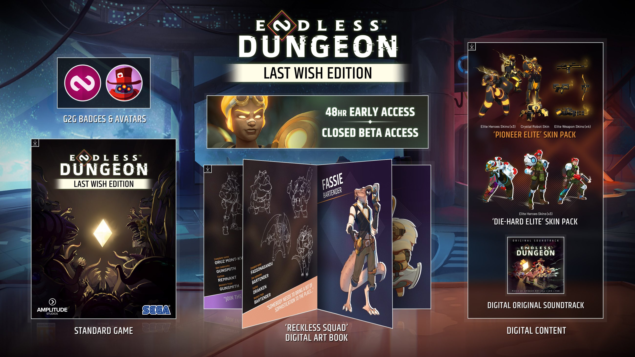 The Endless Dungeon Amplitude Store
