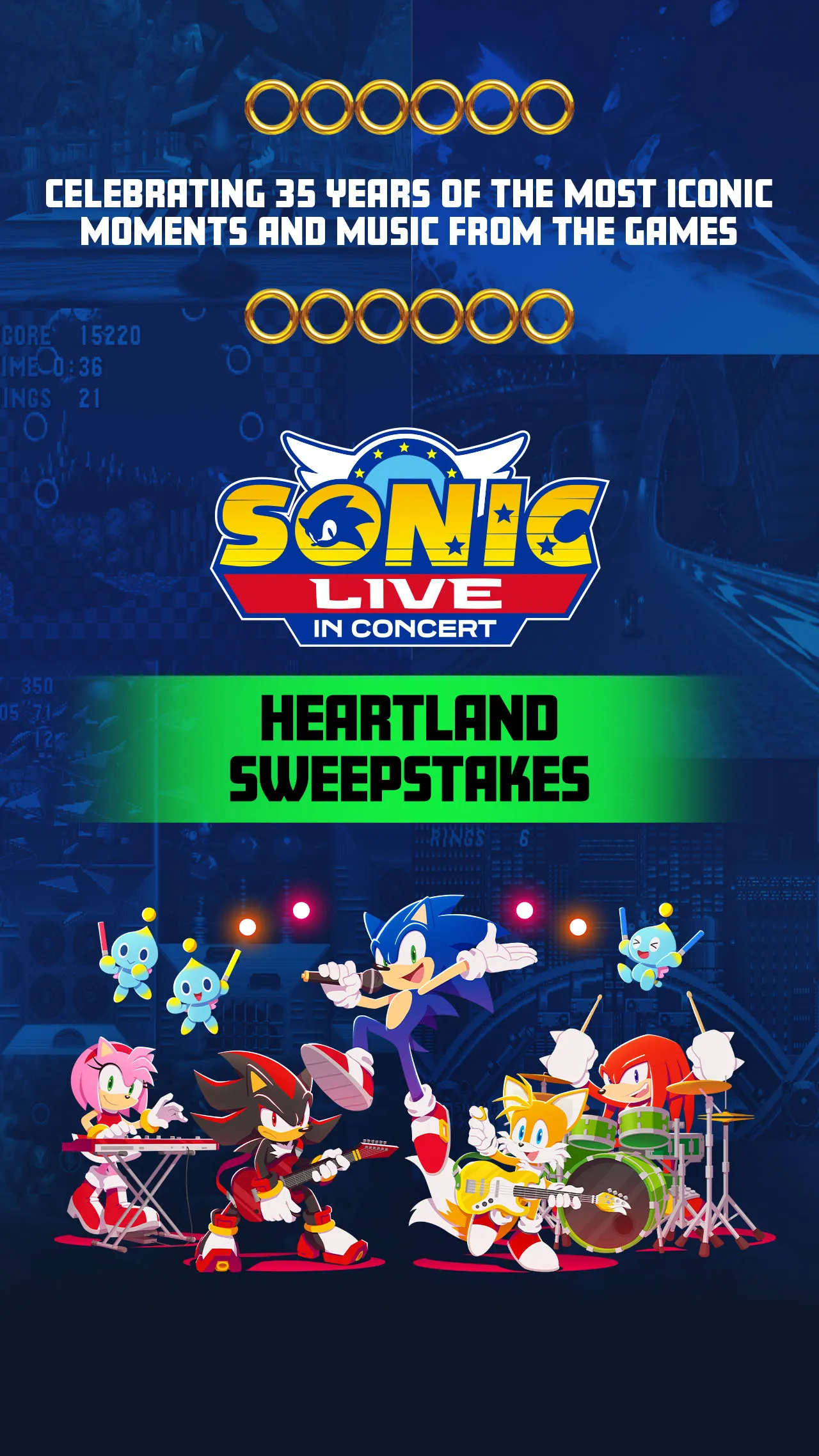 Sonic Live in Concert Signup - Heartland | SEGA