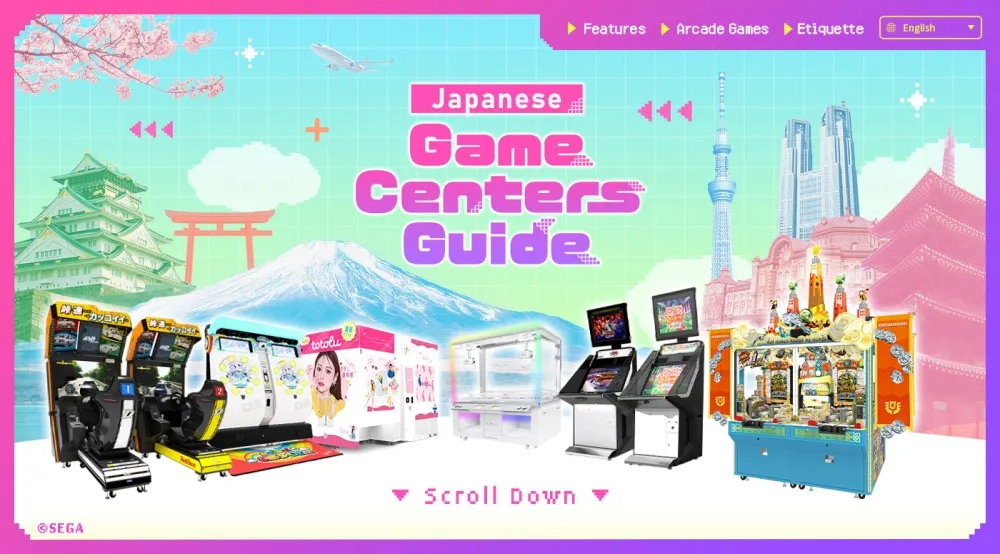 Japanese Game Centers Guide | SEGA