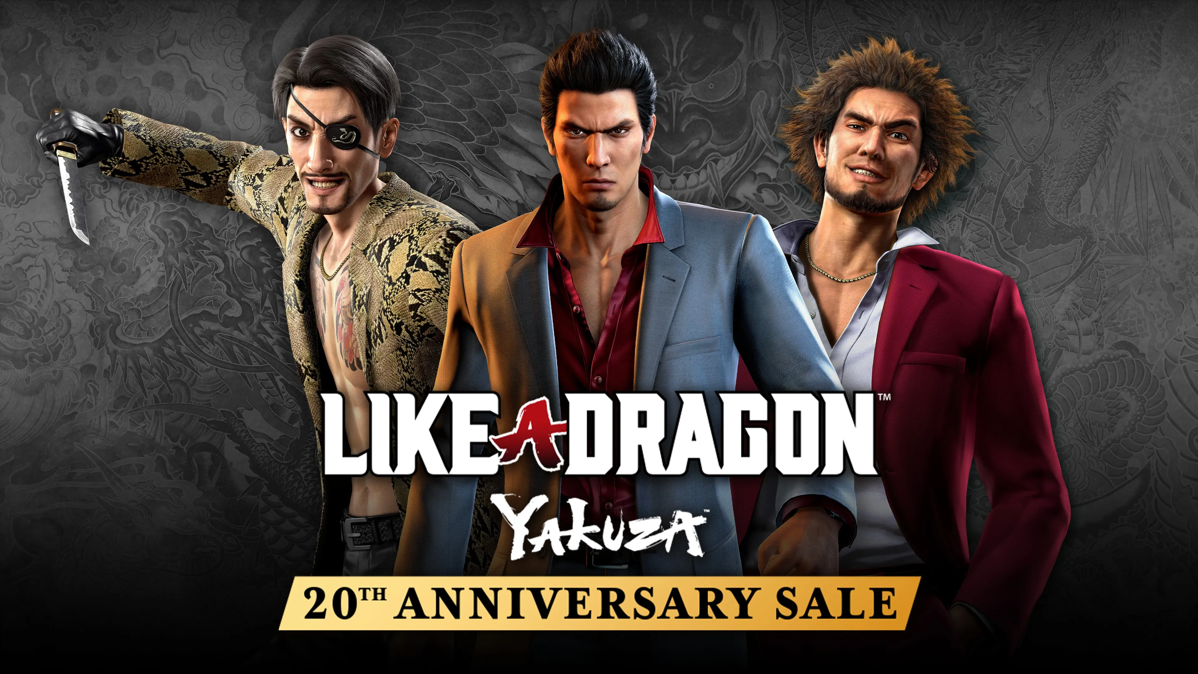 LIKE A DRAGON & YAKUZA 20TH ANNIVERSARY STEAM SALE | SEGA