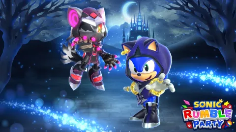 Sonic karakter dalam pose bertarung - Season 11 Wizard