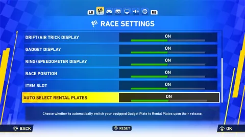 Sonic Racing: CrossWorlds Ver. 1.3.1 - Autoselect Rental Plate