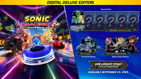 Sonic Racing: CrossWorlds launches September 25th! | SEGA