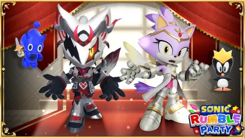 Sonic Rumble Party Season 8 Armored Warriors banner