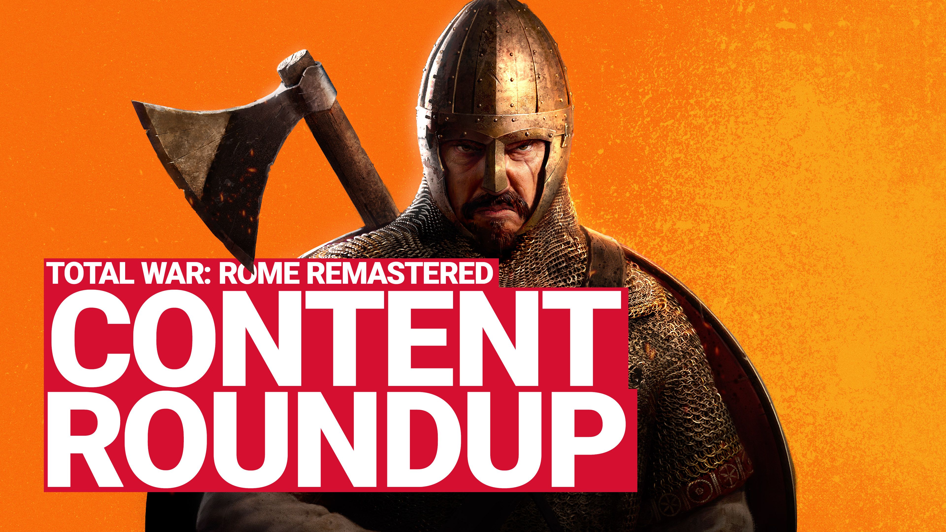 その他 ROMA TOTAL WAR Total War: Rome Remastered announced | Rock Paper Shotgun
