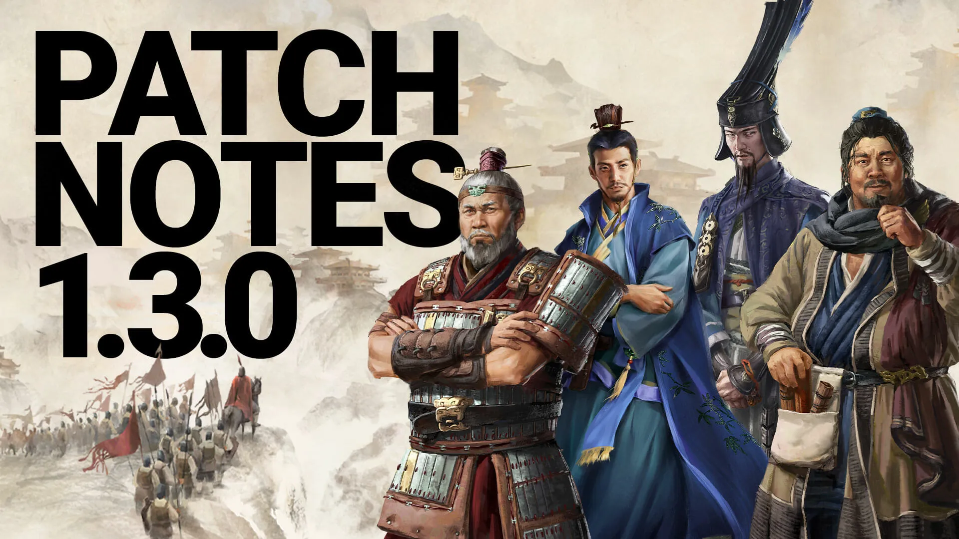 Total War: THREE KINGDOMS Patch 1.3.0 | Total War, image size:1920x1080